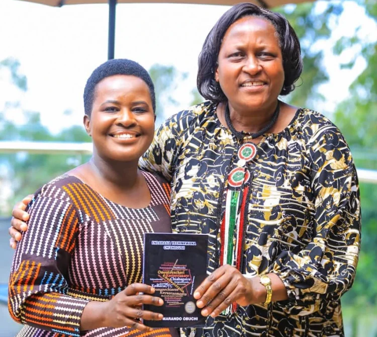 Senator Okenyuri Meets Renowned Gusii Cultural Scholar Jane Marando