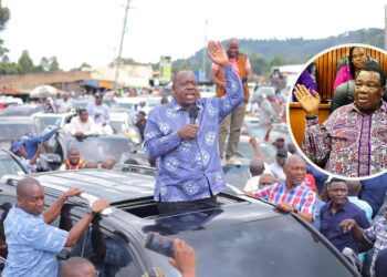 Photo Grid | Fred Matiang'i and COTU SG Francis Atwoli
