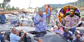 Photo Grid | Fred Matiang'i and COTU SG Francis Atwoli